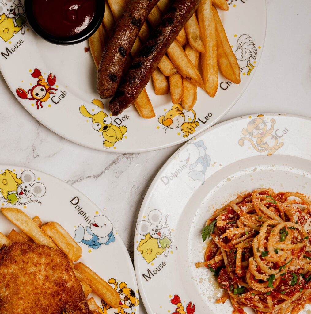 Delicious meal from the Kids menu